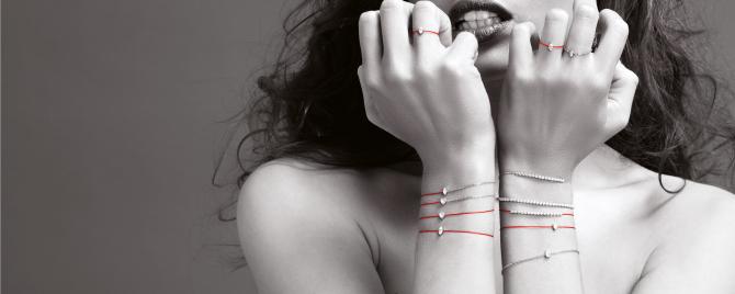 Un bracelet tout chaine RedLine à personnaliser