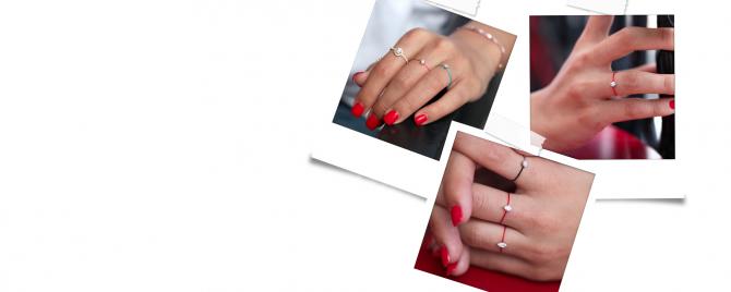 Une bague fine RedLine à personnaliser