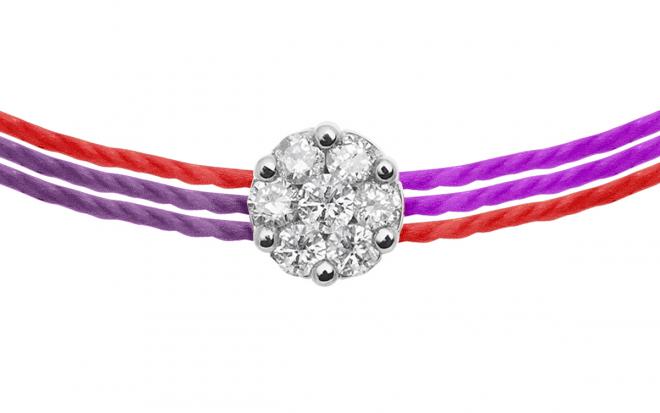 Redline MINI PURE PANDA　ブレスレット Redline Paris -Mini Pure Pandaブレスレットホワイトゴールド - Redline