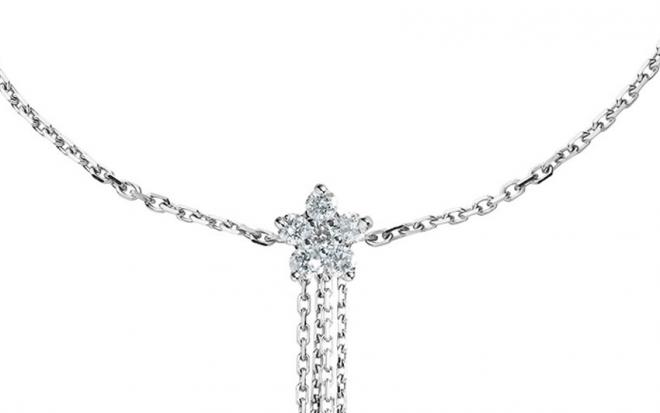 Redline Bijoux - Absolu - Bracelet Chaîne Femme avec 0.10ct Diamant Rond en  Or Jaune Serti Griffe - Redline