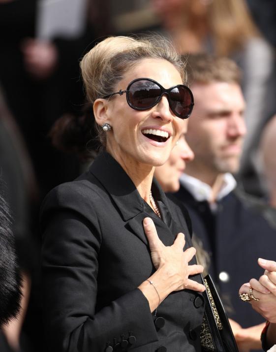 Bracelet or blanc fil et chaîne exclusif par Sarah Jessica Parker - Redline - 0++