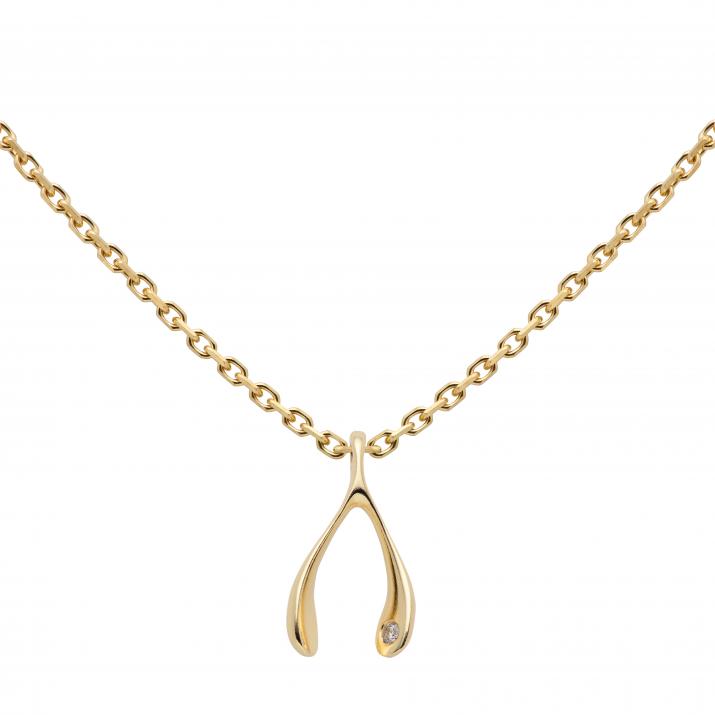Chain Necklace Lucky Chicken Yellow Gold RedLine Jewelry - Redline - 0++