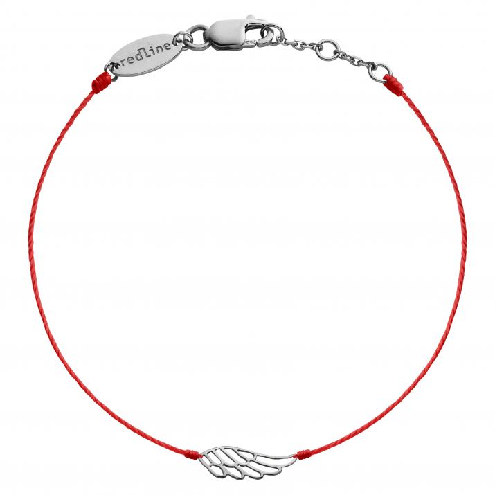 Bracelet fil aile or noir - Redline