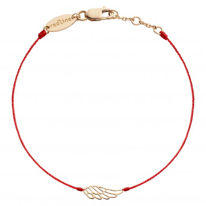 Bracelet fil aile or rose - Redline - 0++