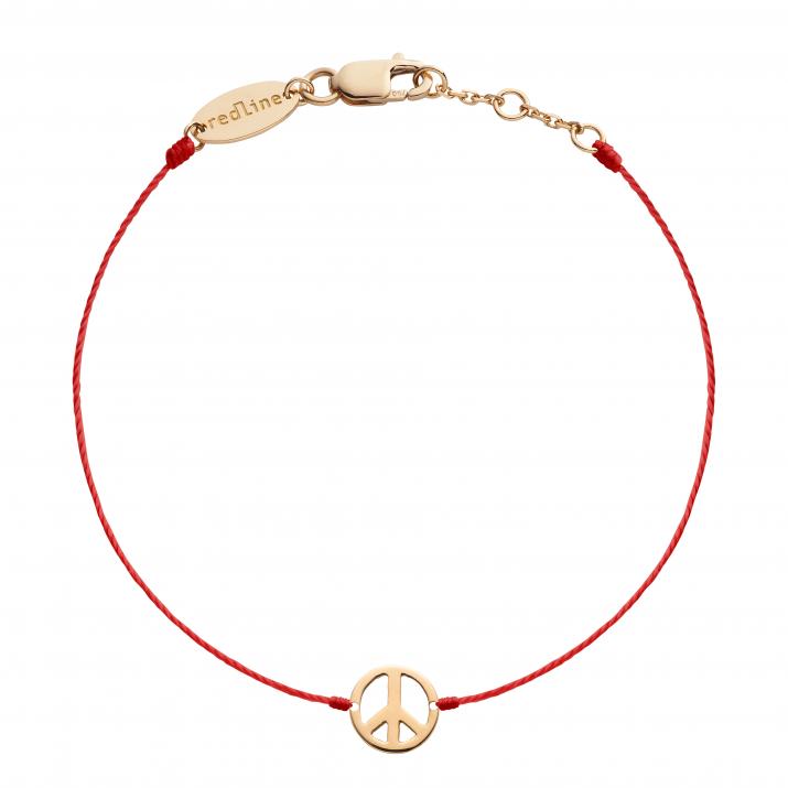Bracelet fil Mini Peace or rose - Redline - 0++