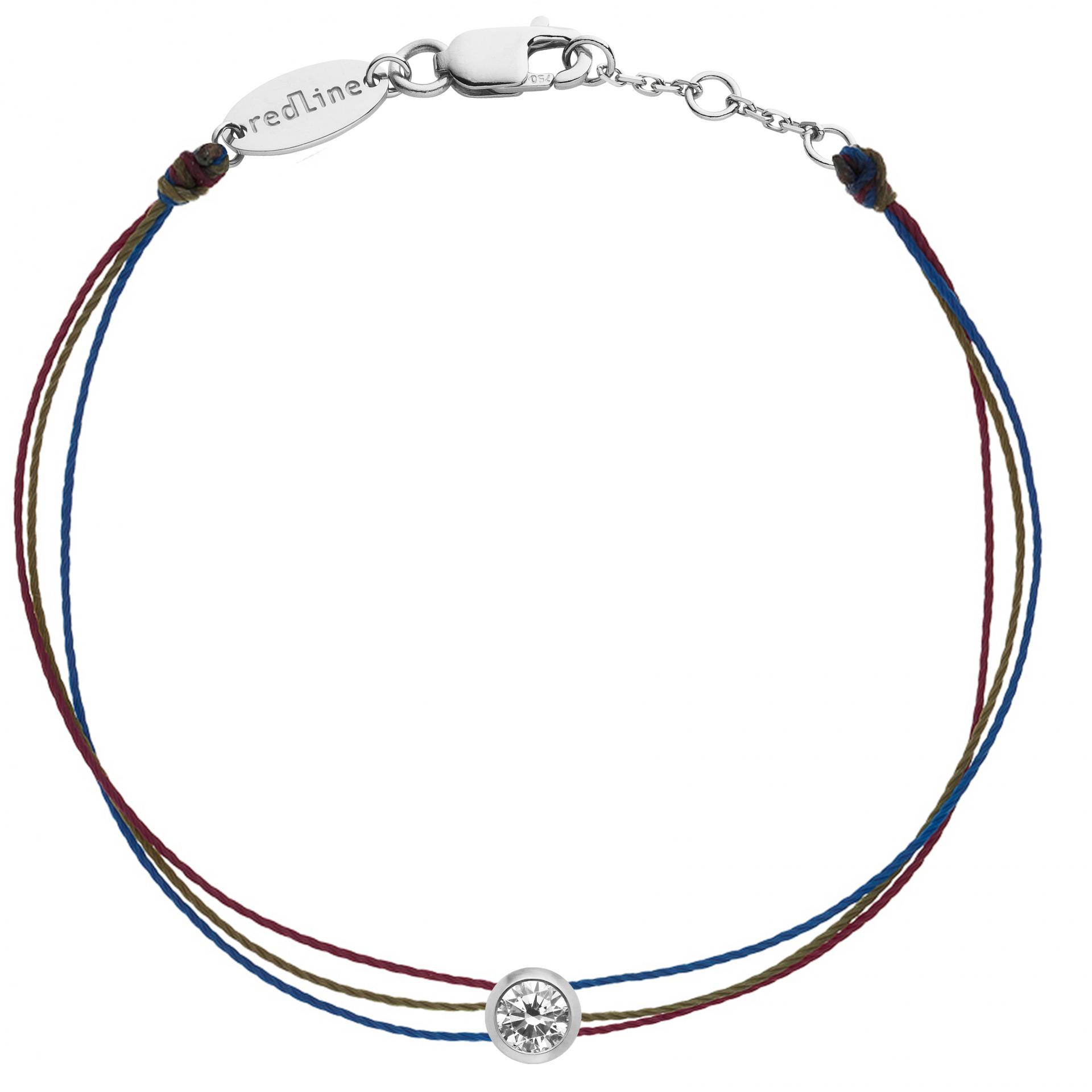 Bracelet saphir et diamant - saphir bleu, rose ou vert