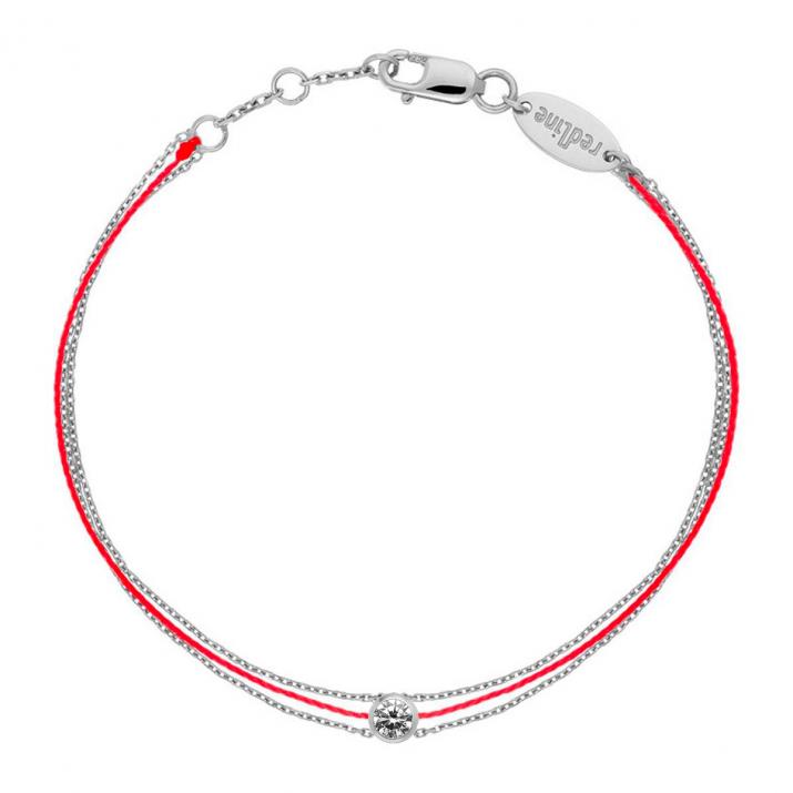Bracelet Chaîne Pure Si Pimpant Or Blanc - Redline - 0++