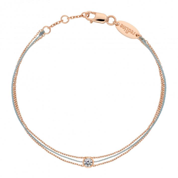 Bracelet Chaîne Pure Si Pimpant Or Rose - Redline - 0++