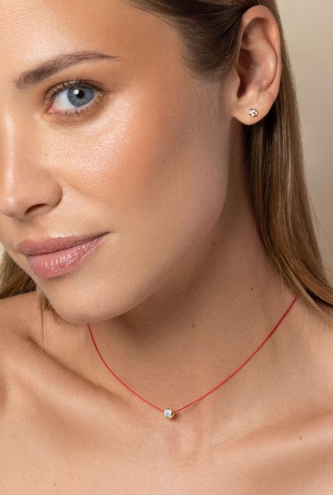 Collier Fil Truly Pure Or Jaune - Redline - 0++