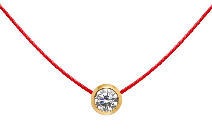 Collier Fil Truly Pure Or Jaune - Redline - 0++