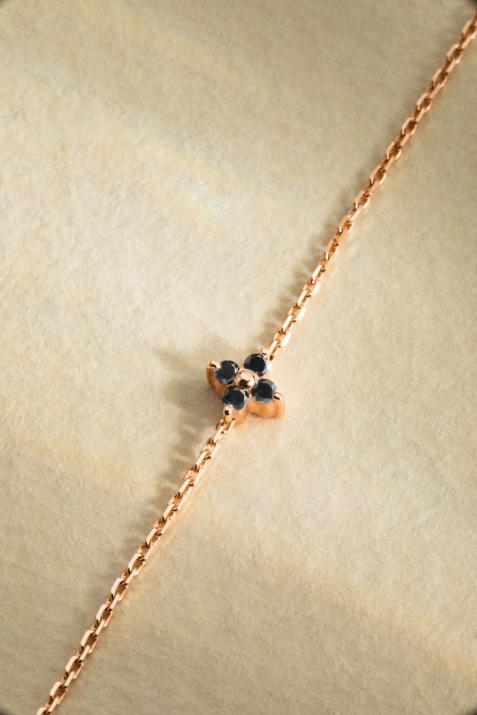 Bracelet Shiny Kcolor Chaine Fil Or Rose - Redline - 0++