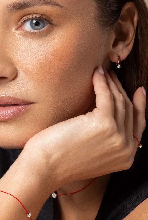 Pampille Solitaire Charm Or Rose - Redline - 0++