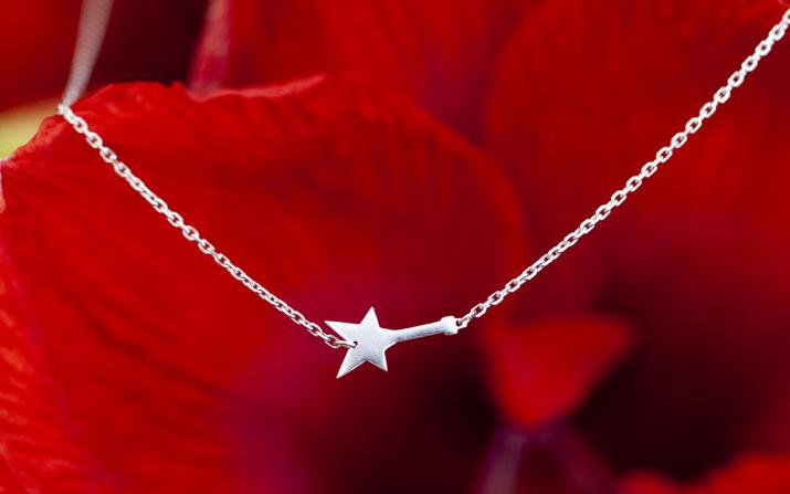 Chain Silver Necklace StarRedLine Jewelry - Redline - 0++