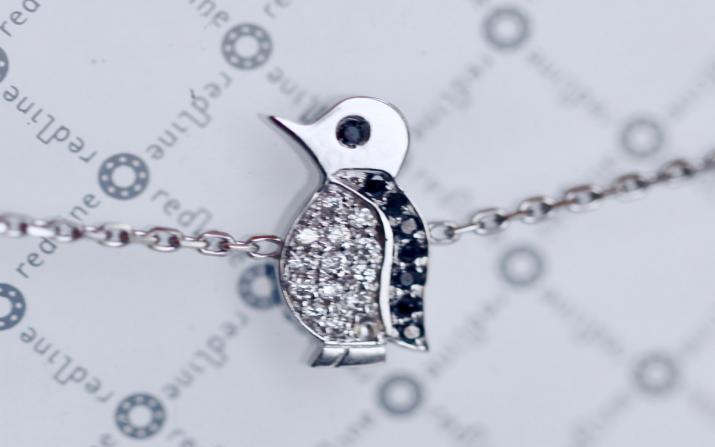 Chain Bracelet Ping White Gold RedLine Jewelry - Redline - 0++