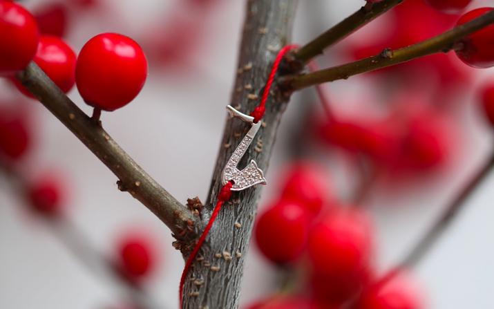 Bracelet Fil Femme avec 0.016ct Diamant en Or Blanc - Redline - 0++
