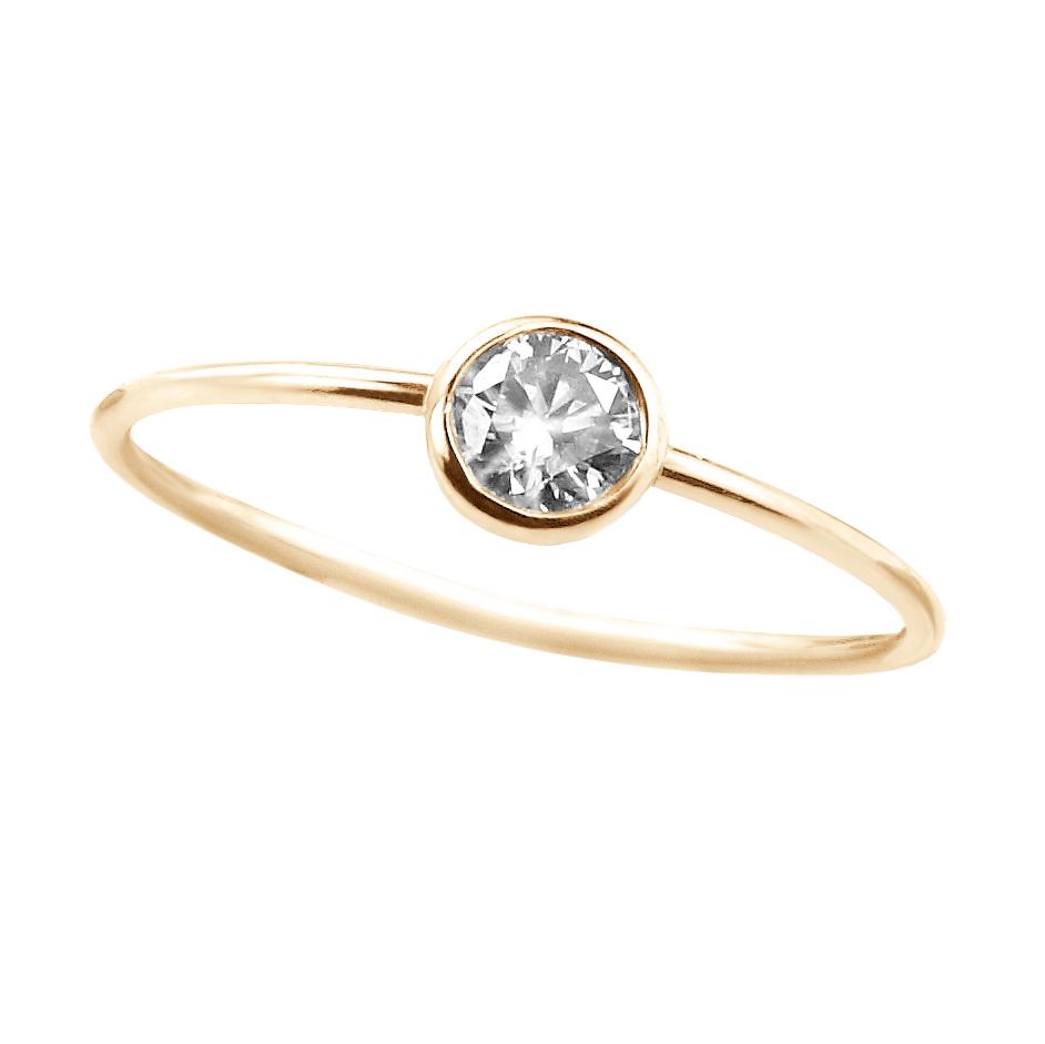 bague or serti clos bague or serti clos