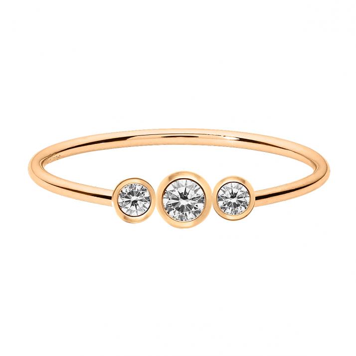 Bague Si Eternity Or Rose - Redline - 0++