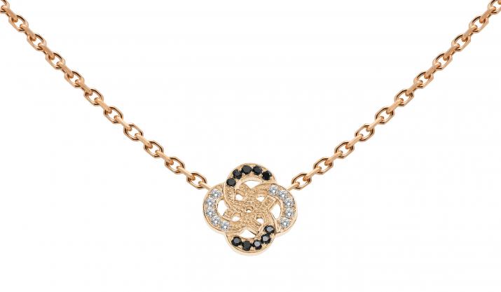 Chain Necklace Arabesque Kcolor Rose Gold RedLine Jewelry - Redline