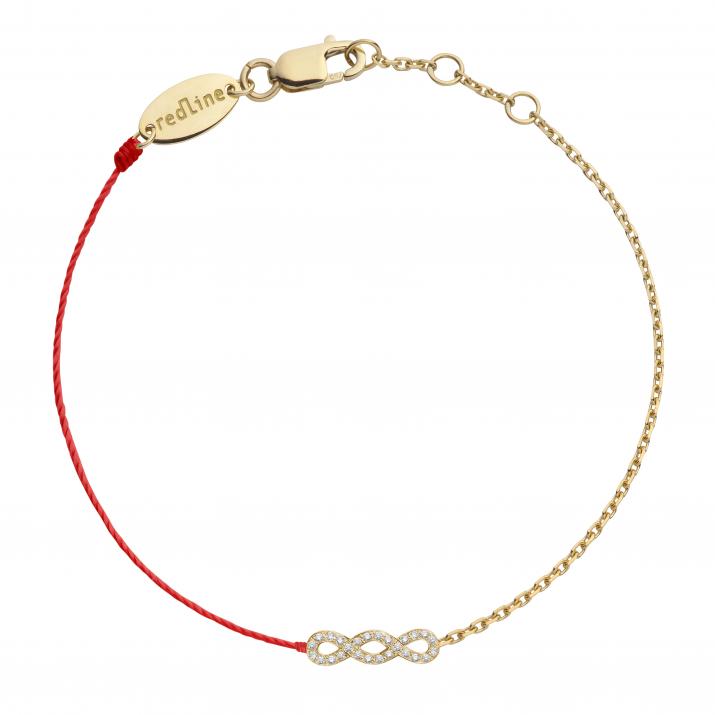 Double Bracelet Trinity Yellow Gold RedLine Jewelry - Redline - 0++