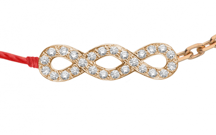 Double Bracelet Trinity Rose Gold RedLine Jewelry - Redline - 0++