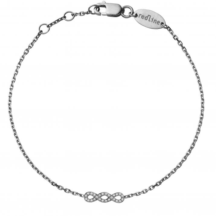 Chain Bracelet Trinity Black Gold RedLine Jewelry - Redline - 0++