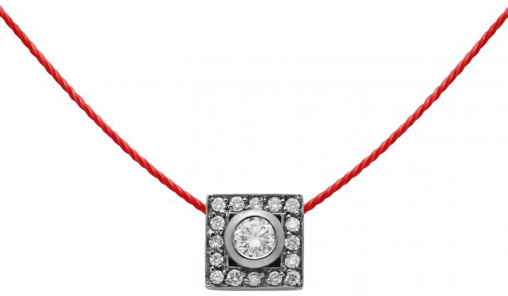 Collier fil So VIP cube or noir - Redline