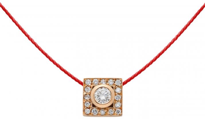 Collier fil So VIP cube or rose - Redline