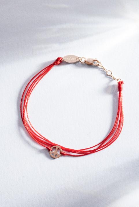 Bracelet multifil Mini Peace or rose - Redline - 0++