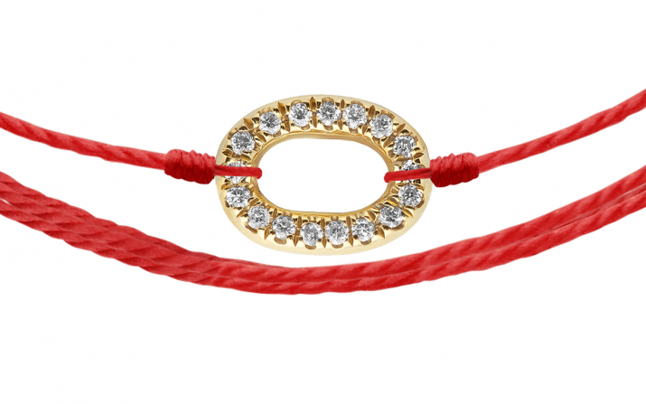Multistrings Bracelet Mini Sacré Brodé Yellow Gold RedLine Jewelry - Redline - 0++