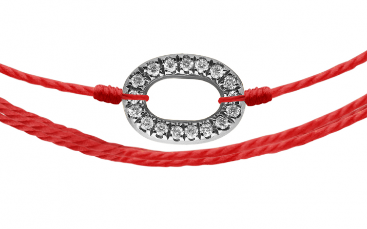 Multistrings Bracelet Mini Sacré Brodé Black Gold RedLine Jewelry - Redline - 0++