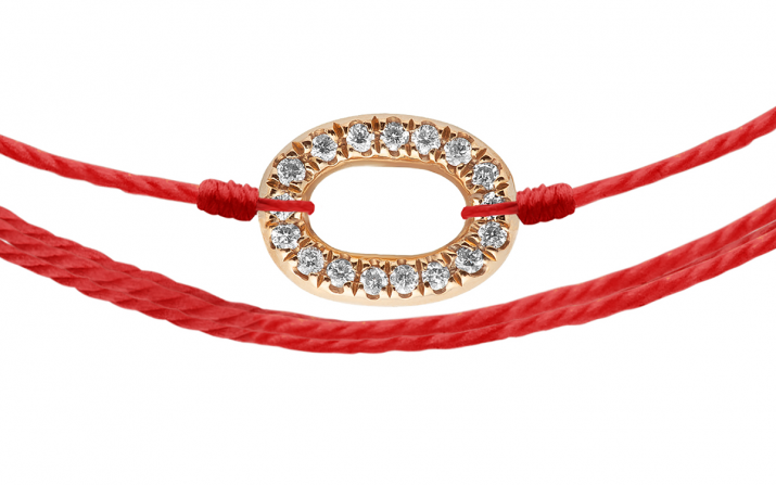 Multistrings Bracelet Mini Sacré Brodé Rose Gold RedLine Jewelry - Redline - 0++