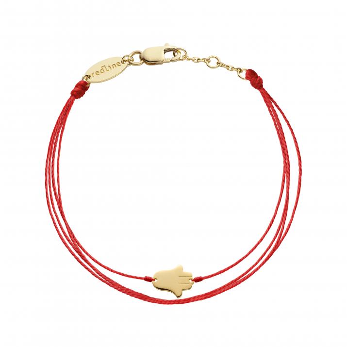 Bracelet multifil main de Fatma or jaune - Redline