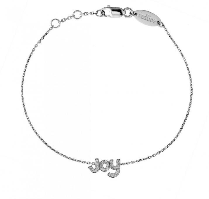 Bracelet chaîne Joy or noir pavé diamants - Redline - 0++