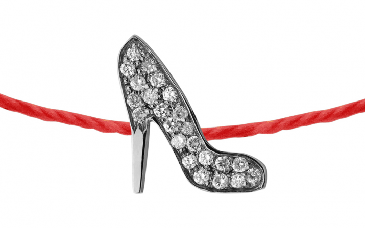 String Bracelet Gossip Black Gold RedLine Jewelry - Redline - 0++