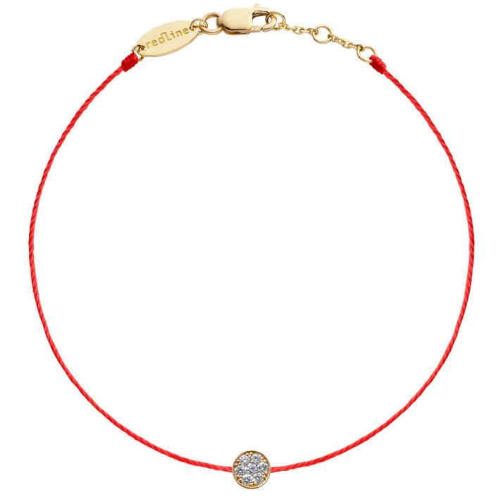 Bracelet Fil Hope Or Jaune - Redline - 0++