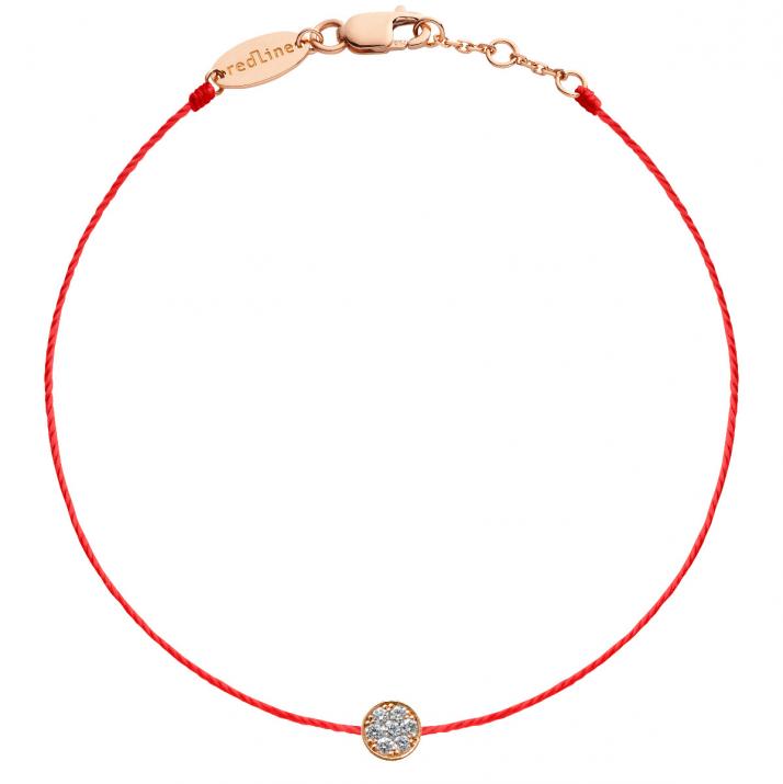 Bracelet Fil Hope Or Rose - Redline - 0++