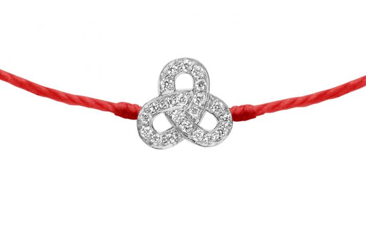 String Bracelet Méli Mélo White Gold RedLine Jewelry - Redline - 0++