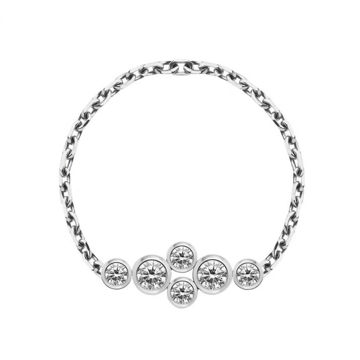 Bague The Full Chaîne Or Blanc - Redline - 0++