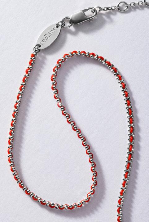 Collier RDC fil et chaîne entrelacés or noir - Redline - 0++