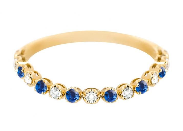 Bague Marilyn Colored Saphir Or Jaune - Redline - 0++