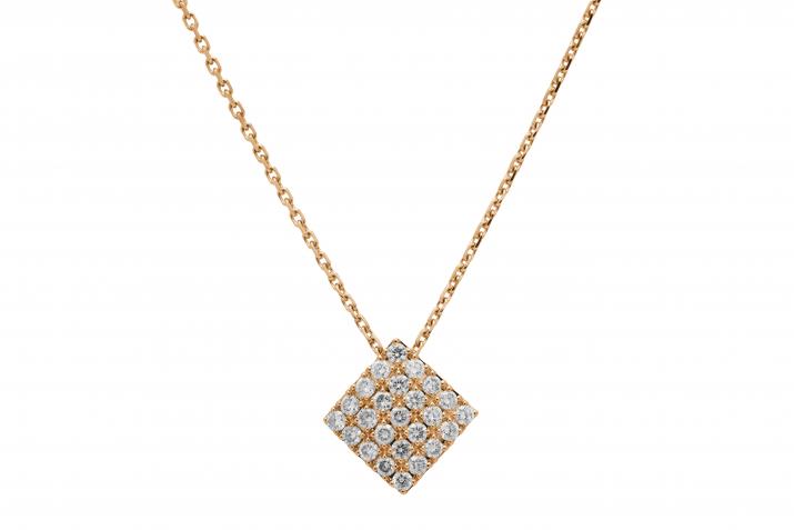 Chain Necklace Coup De Foudre Rose Gold RedLine Jewelry - Redline