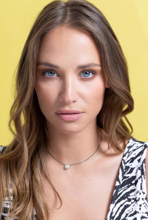 Collier chaîne smiley or noir pavé diamants - Redline - 0++