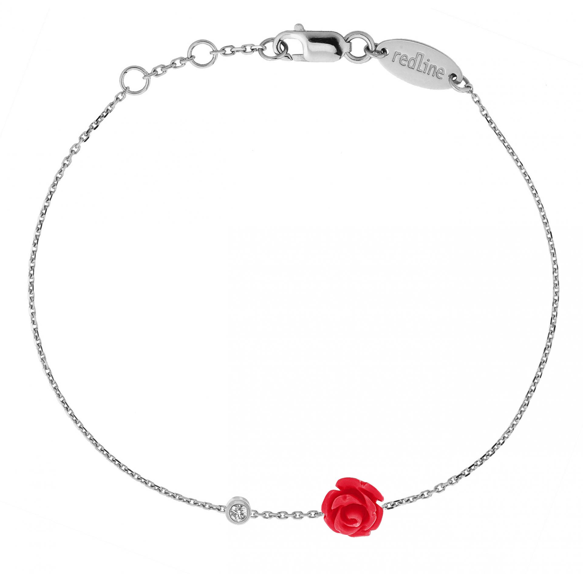 Collier Et Bracelet En Acrylique Roses – Occasion En Bon état D’usage