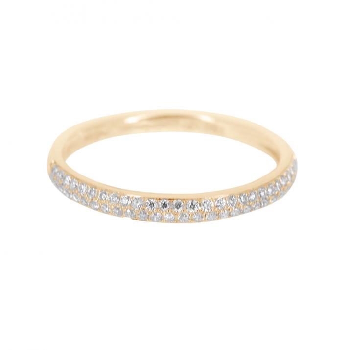 Bague or rose Amour en diamant - Redline