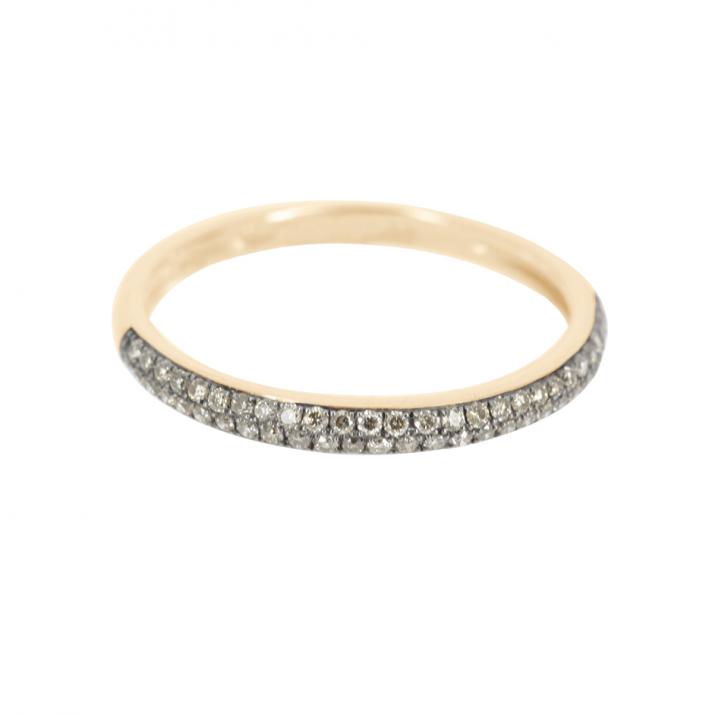 Jonc Ring Amour Champagne Rose Gold RedLine Jewelry - Redline - 0++