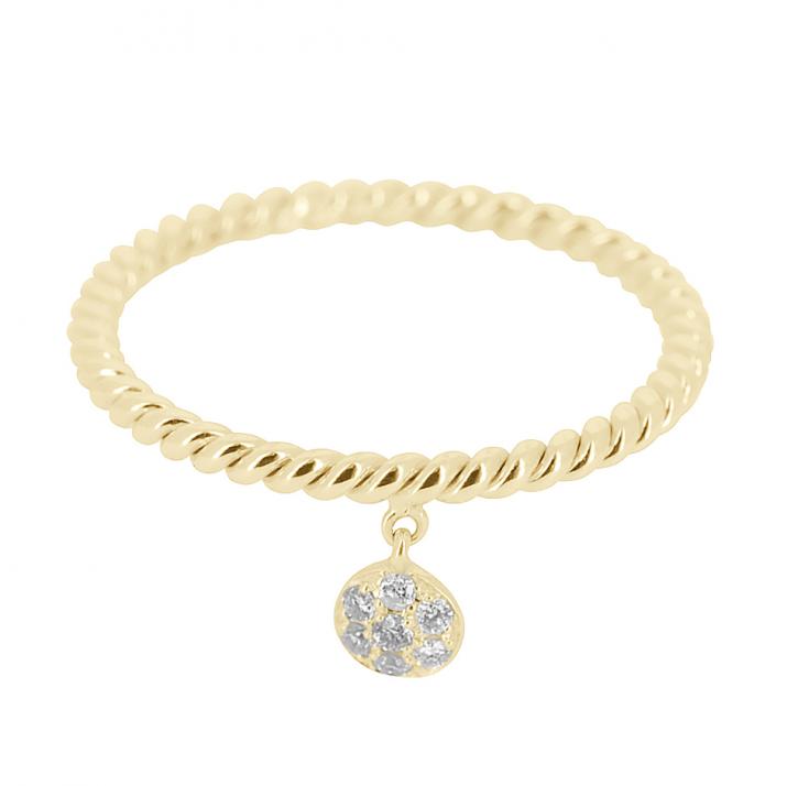 Bague or jaune Very Nice en diamant - Redline - 0++