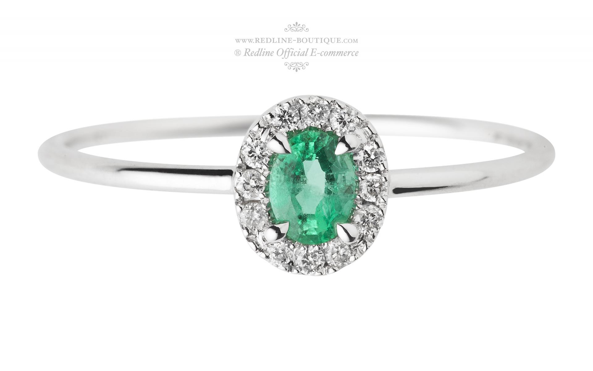 Bague 2024 jonc emeraude