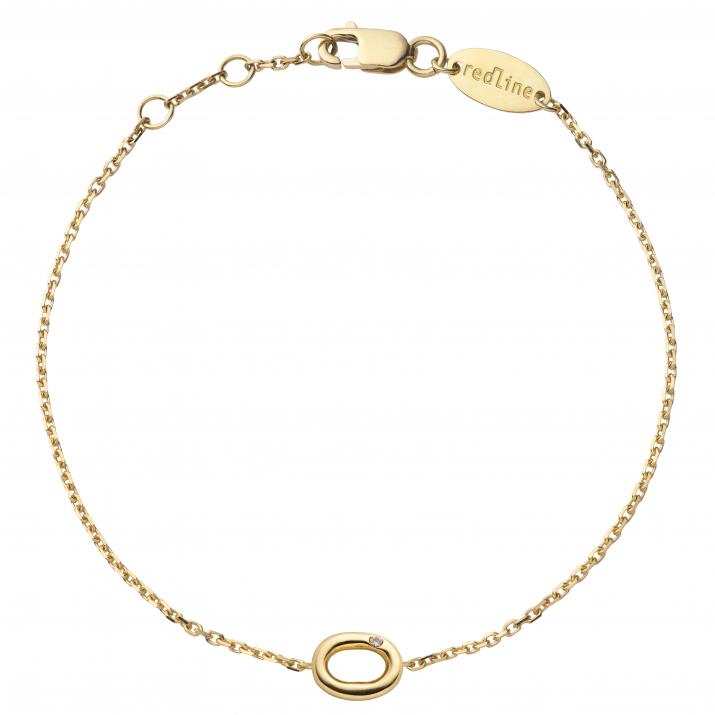 Chain Bracelet Mini Sacré Yellow Gold RedLine Jewelry - Redline - 0++