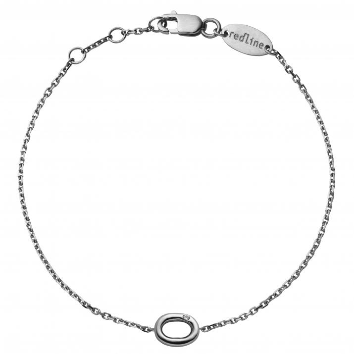 Chain Bracelet Mini Sacré Black Gold RedLine Jewelry - Redline - 0++