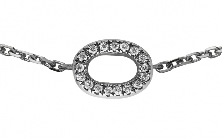 Chain Bracelet Mini Sacré Black Gold RedLine Jewelry - Redline - 0++